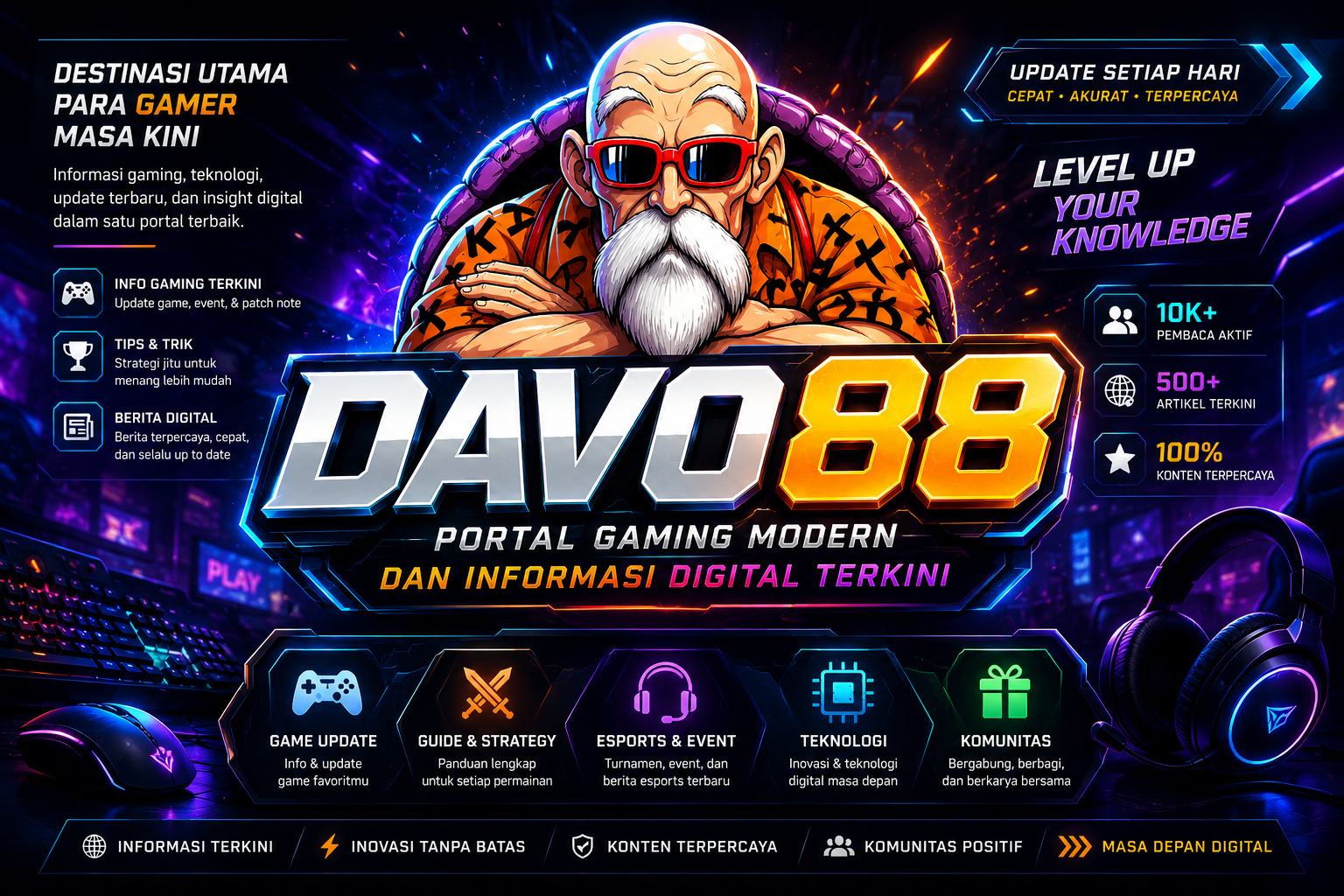 DAVO88 | Portal Gaming Modern dan Informasi Digital Terkini by Hey siriusly